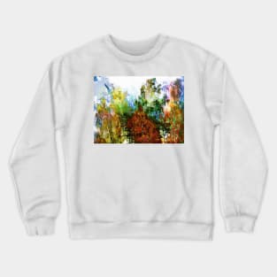 Colorful Birches Crewneck Sweatshirt